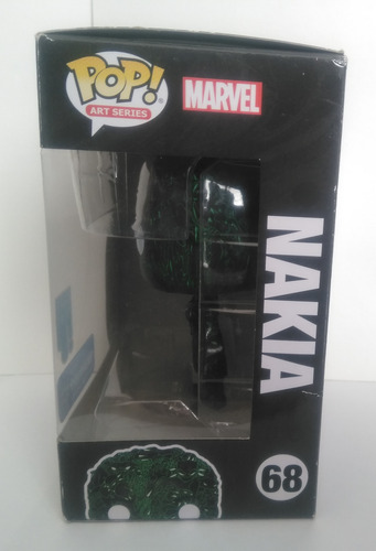 Funko Pop Lote Black Panther Art Series Shuri #69, Nakia #68 (Usado)
