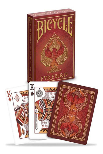 Baraja De Naipes De Colección Bicycle Fyrebird Cartas Poker