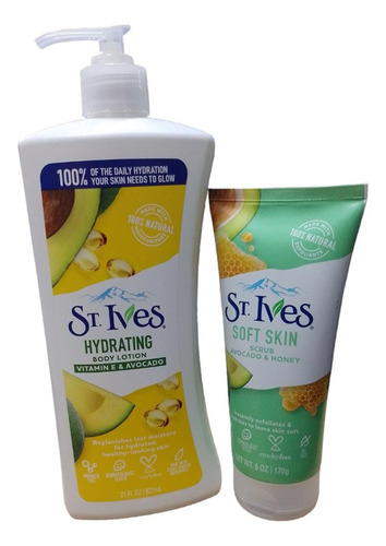 Kit St Ives Crema Y Exfoliante - mL a $138