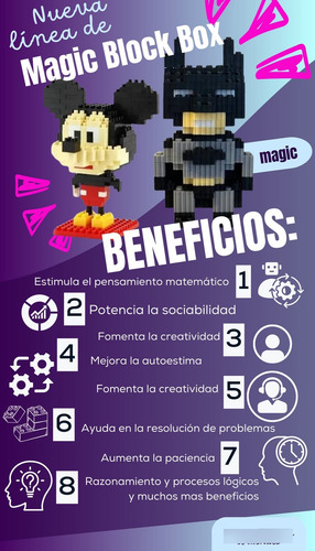 Bloques De Construcción Magic Block Blocks Modelos Elegir