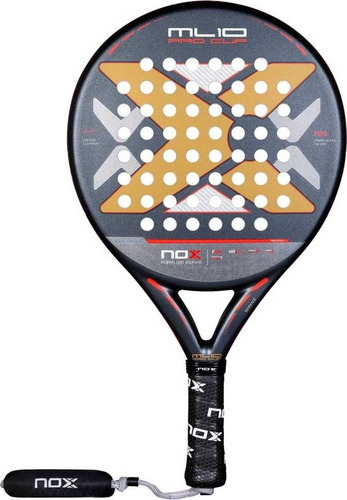 Paleta Nox Ml10 Pro Cup Rough Surface Miguel Lamperti 2025 Negro