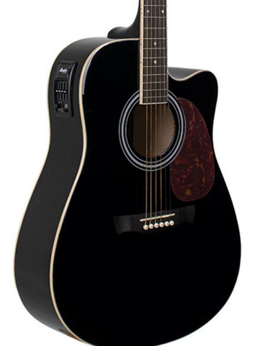 Violão Tagima Memphis Eletroacústico Aço Md18 Md-18 Preto
