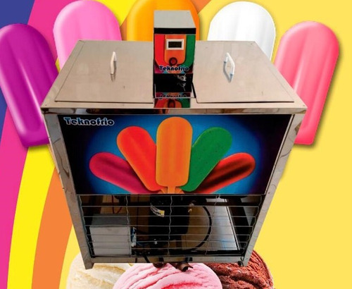 Máquina De Picolé M4 + 200 Palitos + 200 Embalagens 110v/220v