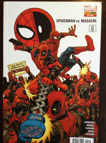 Imagen 1 de 4 de El Asombroso Spiderman 147. Spiderman Vs. Masacre Deadpool