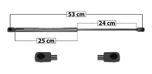 Amortiguador 5a Puerta Izq O Der Volkswagen Pointer 97-05