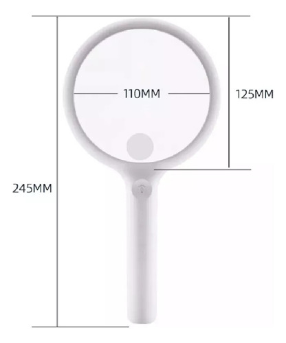 Lupa De Mano Profesional Lupa Con Led 30x 60x