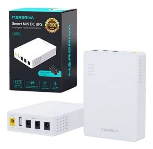 Mini Ups 10000 Mah Masriva Hasta 6 Horas Con Router Y Modem