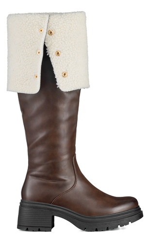 Botas Largas Mujer De Moda Comodo Tacon Grueso Weide Czy615
