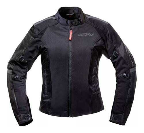 Campera Moto Stav Lady Mujer Cordura C Proteccion Y Abrigo