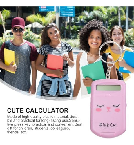 Mini Calculadora Portátil Toyandona Linda De De, 2 Unidades