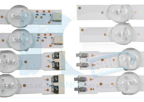 Dt Kit Barras Led Para Tv Un58h5200 Un58h5203 Lm4100091g
