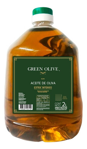 Aceite De Oliva Green Olive Extra Intenso X 2 Litros