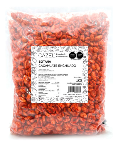Cacahuate Enchilado Premium 1kg