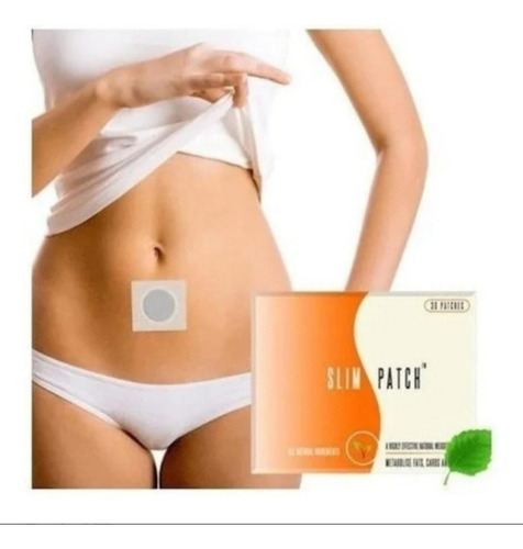 Slim Parches Para Bajar De Peso Patentados Sin Rebote + Gel S/n