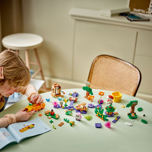 Lego Super Mario 71434 Conjunto Da Selva Gelatinosa Quantidade de peças 598