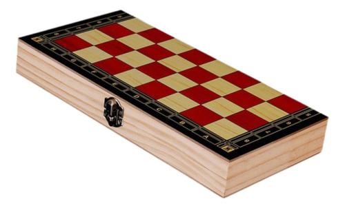 Juego De Ajedrez De Madera Plegable Juego De Mesa De