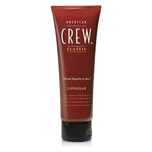 Gel Para Cabello - 3,3 Oz Crew Hombres Super Glue Americano.