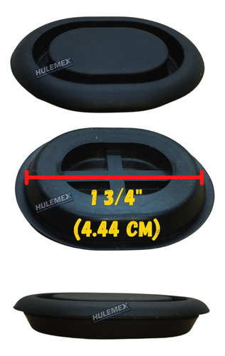 Tapón De Carrocería Universal Ovalado 1 3/4 ( 5 Pzas )