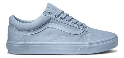 Pastel blue vans sale
