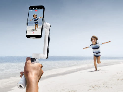 Estabilizador Gimbal Celular Insta360 Flow Kit Creator Cinza