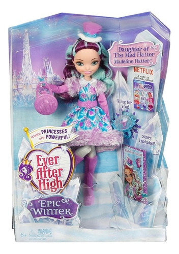 Ever After High Hija Del Sombrerero Loco Hechizo De Invierno
