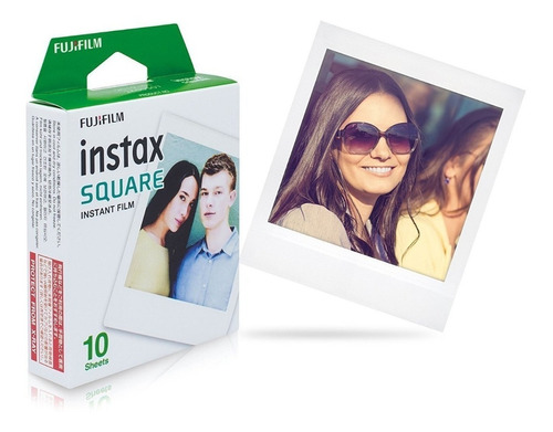 Pelicula Fotográfica Fujifilm Instax Square X 10 Unidades