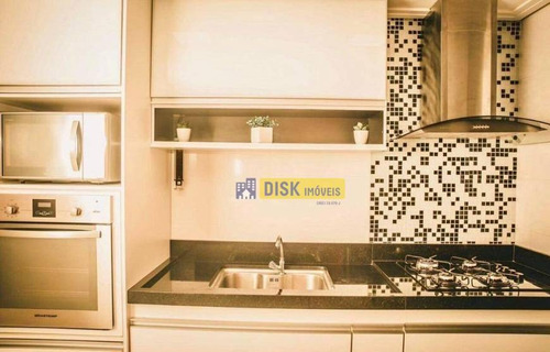Apartamento Com 2 Dormitórios À Venda, 65 M² Por R$ 350.000,00 - Nova Petrópolis - São Bernardo Do Campo/sp - Ap1509