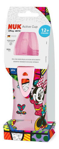 Copo De Treinamento Active Cup 300ml By Britto Minnie - Nuk