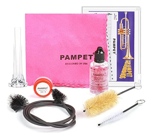 Kit De Cuidado Para Trompeta Pampet, Limpieza Profesional Co