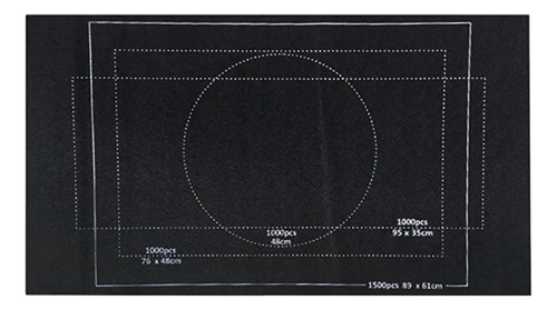 Juego De Rompecabezas De 1500 Piezas, Alfombrilla Enrollable