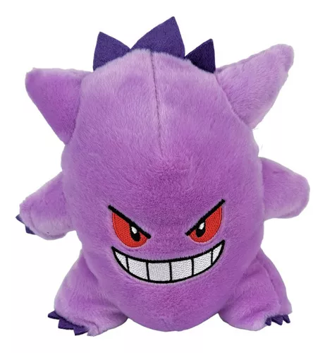 Pokemon Roxo Gengar De Pelúcia 18cm Raro