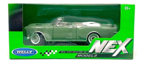 Coche en miniatura Packard Caribbean Convertible 1953 Welly