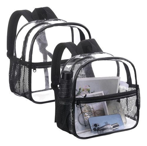 Mochila Transparente De 12 Pulgadas Transparente Prueba...