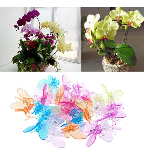 Clips De Soporte Para Plantas De Jardín, 30 Uds., Clips De