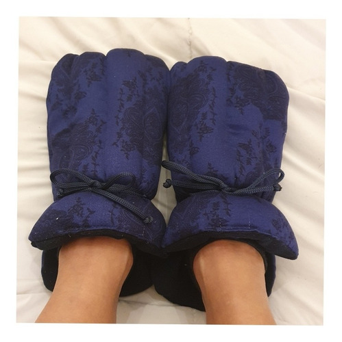 Imagen 4 de 6 de Pantuflas Térmicas Semillas Pies Calientes, Para Microondas