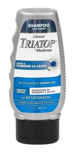 Imagen 1 de 1 de Triatop Clinical Shampoo Limpieza Intensa Ketoconazol 165ml