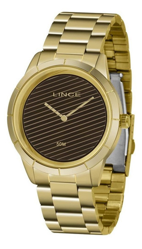 Relógio Lince Feminino Ref: Lrg625l N1kx Fashion Dourado
