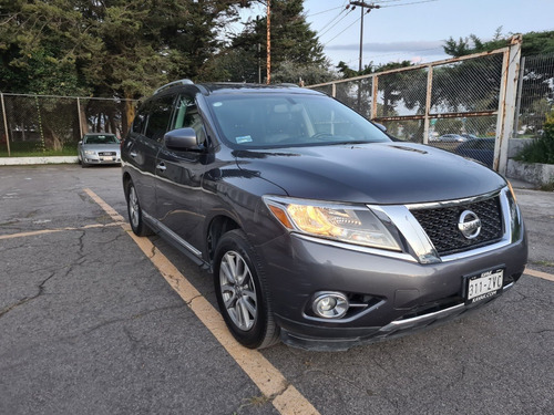 Imagen 1 de 15 de Nissan Pathfinder Advance 2014 7 Pas Piel Qc Panoramico