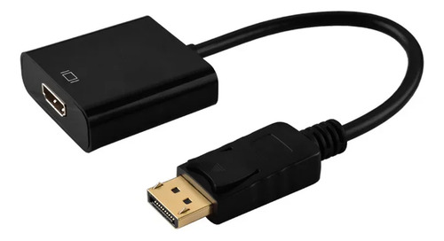 Cable Displayport A Hdmi De 0,2 M, Adaptador Dp A Hdmi, Colo
