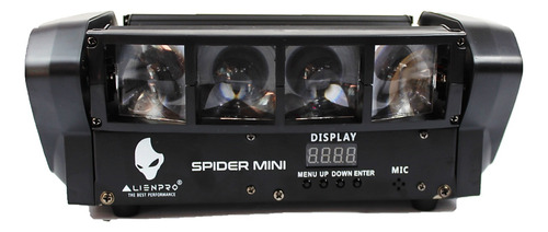 Mini Spider Alien Pro Efecto De Luz Led 8x3 Rgbw