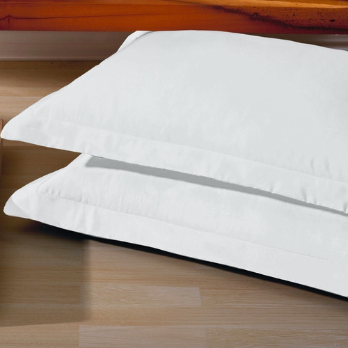 2 fundas de almohada de satén de seda antiencrespamiento de alto brillo, varios colores, color blanco liso