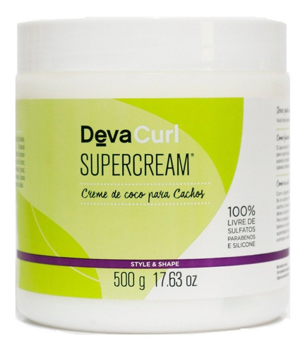 Deva Curl Supercream Para Cachos 500g