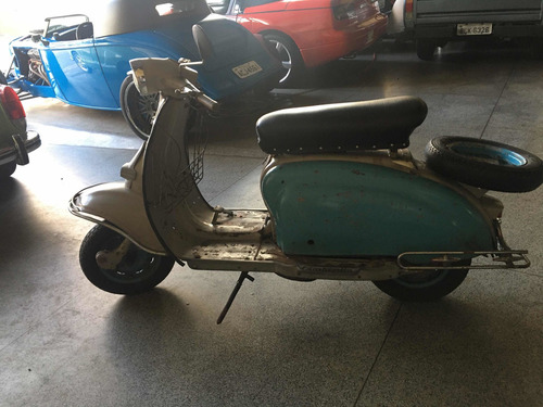 Lambreta Li 150cc Vespa Brasil Antiga Scooter Norton Java250
