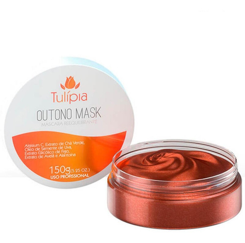 Máscara Facial Outono Mask 150g Tulípia Hidratação Anti Ruga