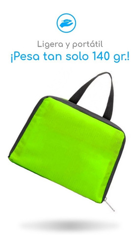 Imagen 5 de 10 de Mochila Impermeable Ligera, Doblable Y Compacta - Hiking