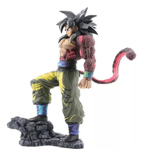 Figura Juguete Muñeco Dragon Ball Gt Goku Ssj4 Con Caja