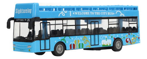 Vehículo De Juguete Para Niños, Modelo De Autobús, Con Tracc