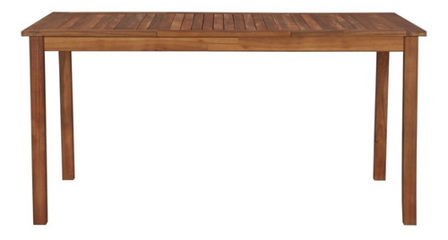Mesa De Jardín 59.1 X35.4 X29.1 Madera Maciza De Acacia Color Café