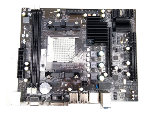 Placa Mãe Computador Brazil Pc Bpc-78lm2-m: Am2 Ddr2