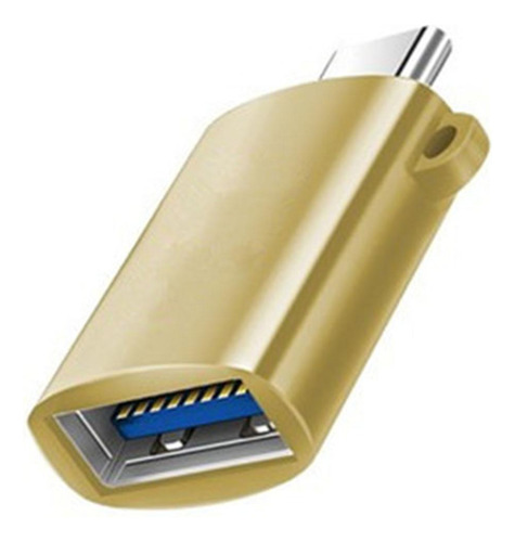 2 Piezas Usb 3.0 Hub Usb C Divisor Salida De Negro Y Oro